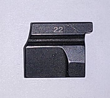 Колодка ножа S37195-001 22 мм