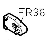 Прижимная пластина ножа FR36 (original)