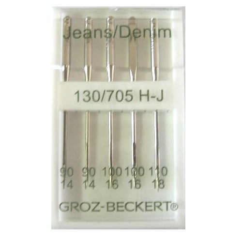 Игла Groz-beckert 130/705H-J №  90-110 (90(2) 100(2) 110(1) (5 шт/уп)