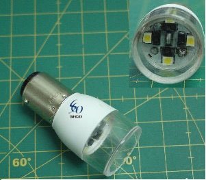 Лампочка LED, байонет, тип 2 (BA15D-LED/SMD)