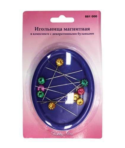 Hobby&Pro Игольница магнитная с декор. булавками 881000