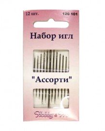 Hobby&Pro Набор ручных игл "Ассорти" 12 шт. 120101