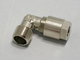 Штуцер для ст.трубки R0006 3/8"x3/8" Pratika диам.10 mm
