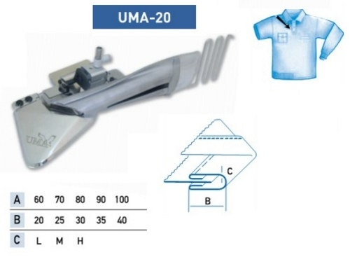Приспособление UMA-20 85-32 мм M