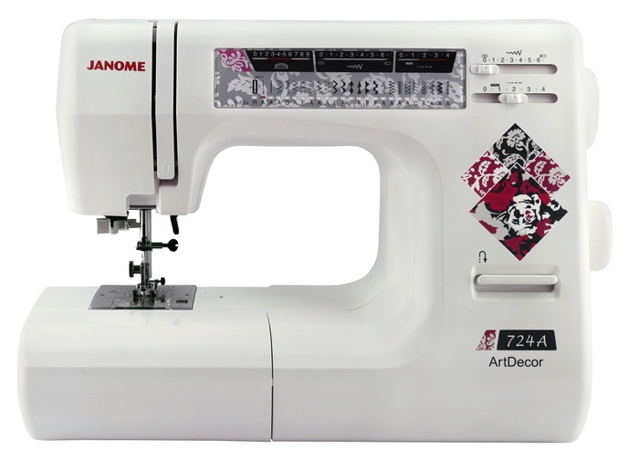 Бытовая швейная машина Janome Art Decor 724A