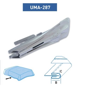 Приспособление UMA-287J 40-20 мм H (C = 13 мм)