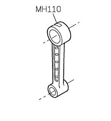 Шатун игловодителя MH110 (original)
