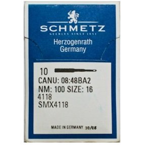 Игла Schmetz SMx4118 № 100/16