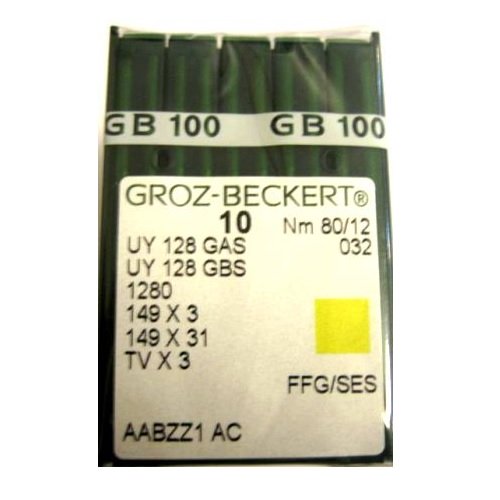Игла Groz-beckert UYx128 GAS FFG/SES № 110/18