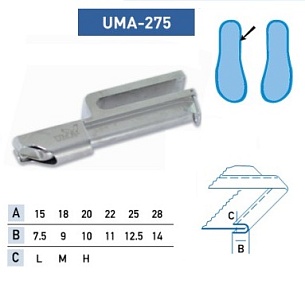 Приспособление UMA-275-B 24 мм (24-8-1.5)