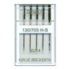 Игла Groz-beckert 130/705H-S № 90 (5 шт/уп)
