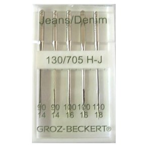 Игла Groz-beckert 130/705H-J №  90-110 (90(2) 100(2) 110(1) (5 шт/уп)