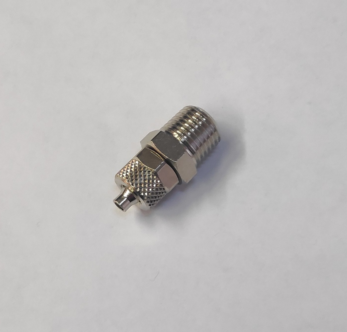 Переходник прямой для трубки ПВХ нар.1/4 CZ-R0623