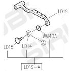 Балка двигателя ткани в сборе LD19-A (original)
