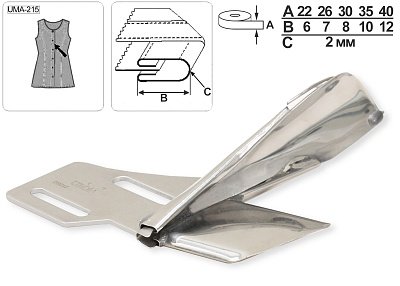 Приспособление UMA-215 40-12 мм M