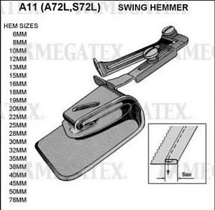 Приспособление A11 45 мм (1-3/4") Golden Eagle
