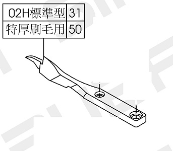 Направитель материала SR-07402631 (460-02H-RH) (original)