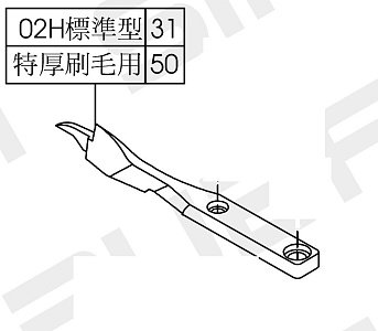 Направитель материала SR-07402631 (460-02H-RH) (original)