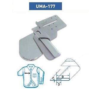 Приспособление UMA-177-B 20-20 мм