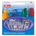 Prym Иглы набор для шитья, вышивки, штопки и бисероплетения в распределительном пенале 128610