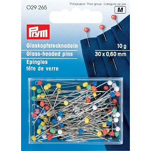 Prym Булавки разноцветные 0,60х30мм (10гр) 029265