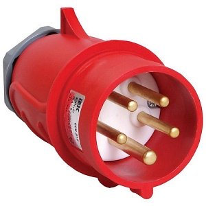 Вилка переносная ССИ-025 32A 3P+PE+N 380B IP44