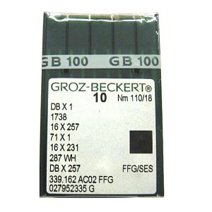 Игла Groz-Beckert DBx1 FFG/SES №  70/10