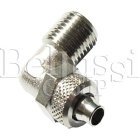 Переходник угловой для трубки ПВХ 8mm R0698