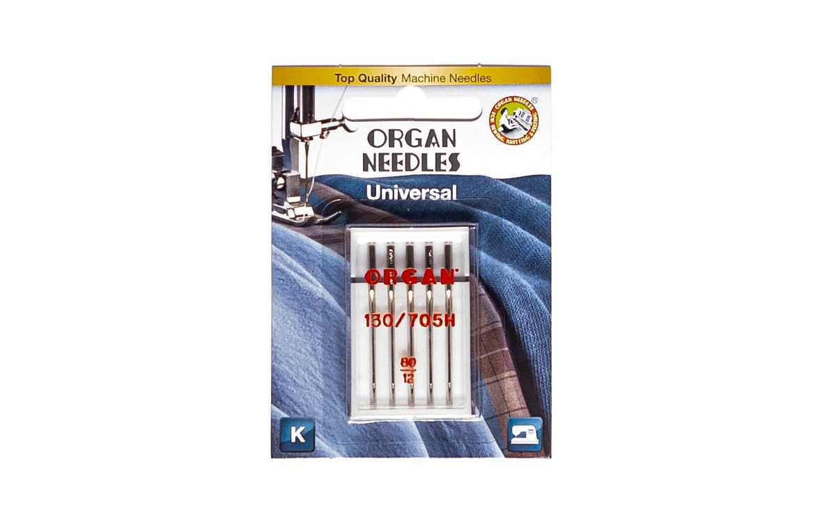 Игла Organ 130/705H №  80 (5 шт/уп)