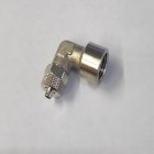 Переходник угловой для трубки ПВХ вн.1/4 CZ-R0640