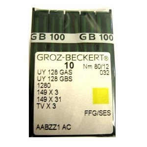 Игла Groz-beckert UYx128 GAS FFG/SES № 80/12